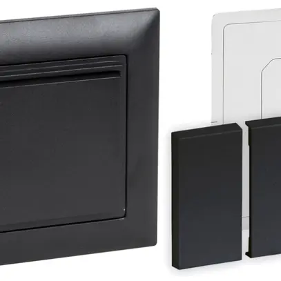 Émetteur RF mural AWAG 4-canal, Bluetooth, NFC, EnOcean, sans batterie, no 