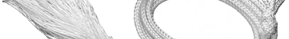 Cordone a tirante FH 150cm bianco 