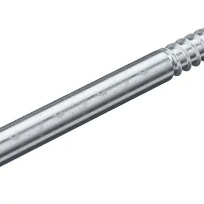 Vite prigioniera BET HST M6 80mm acciaio zincato per elettrolisi 