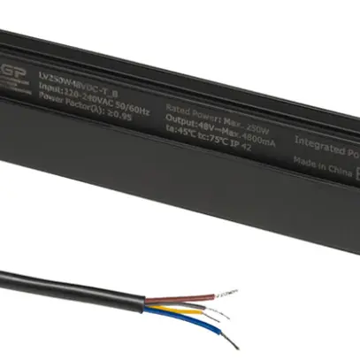 Alimentazione LED SLV TRACK Intrack binario conduttore 250W 48V DALI 268mm nero 