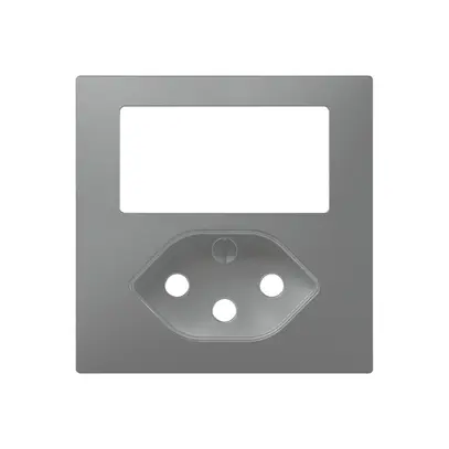 Kit montaggio INC SIDUS Z/E per presa di carica USB+T13 alu 