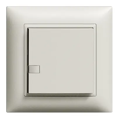 UP-Taster ZEP 1K/1T ON-OFF Nebenstelle EDIZIOdue hellgrau 