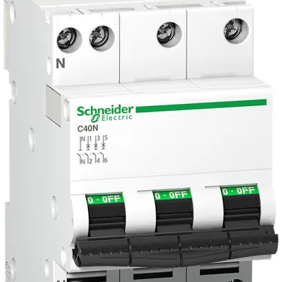 Disjoncteur SE iDPN 10A (B) 3L+N 6kA 