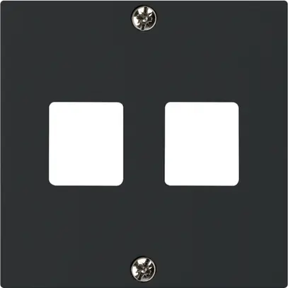 Kit frontal ENC HMS kallysto A pour 2 modules noir 