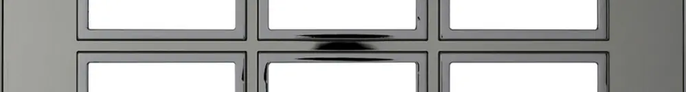 Intestazione INC Legrand Arteor 2×3 orizzontale 213×157mm Stainless Steel 