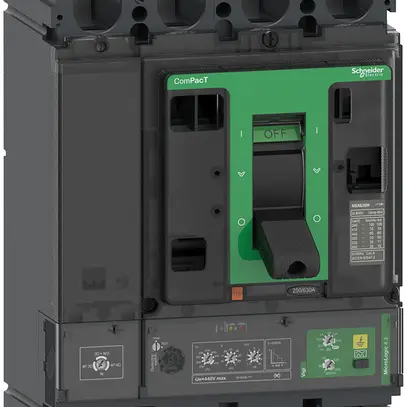 Disgiuntore di potenza ComPacT NSX400N con MicroLogic4.3 4P4d 160…400A 50kA 