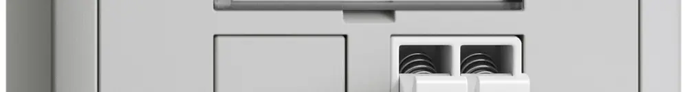 Prise audio AP Push Type EDIZIOdue FX, 1×, kit d'inscription, gris clair 