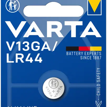 Pila bottone alcalina VARTA Electr. V13GA 1.5V blister a 1 pezzo 
