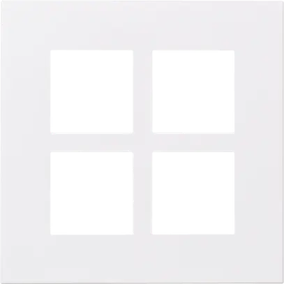 Intestazione INC Legrand Arteor 2×2, bianco 