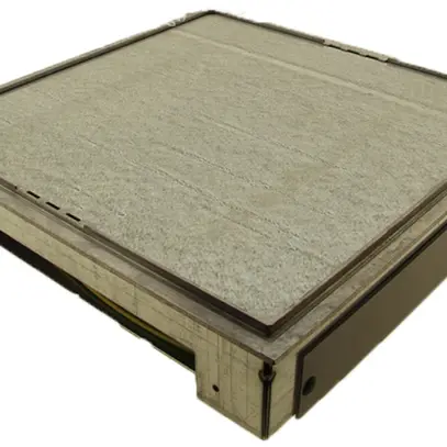 Scatola a strappo h=72…100mm per canale sotto.40×300 