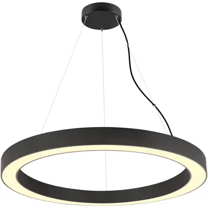 Lampada sospesa LED SLV MEDO RING 90 42W 5000lm 930/940 DALI Ø900mm nero 
