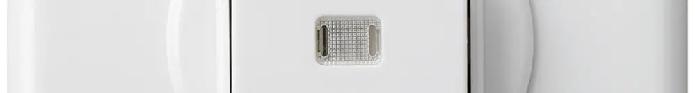 Interruttore luminoso INC basico 3/2L bianco 
