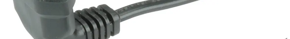 Cavo d'apparecchio ROLINE T26 (90°) → C7 2×0.75mm² 250VAC/2.5A nero 1.8m 