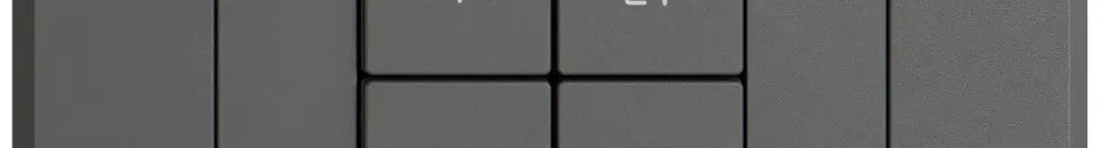 Stazione secondaria variatore INC EDIZIO.liv Wiser SNAPFIX® 1 scena 4 tasti grs 