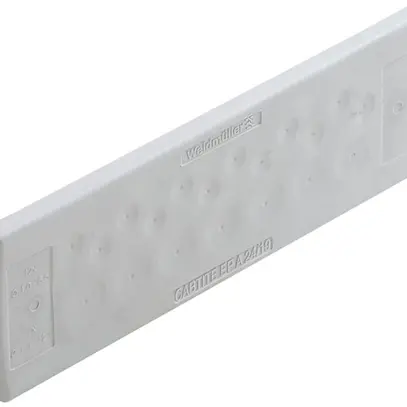 Piastra passacavi WM CABTITE EP A 24/19 142×44×12mm TPE grigio 