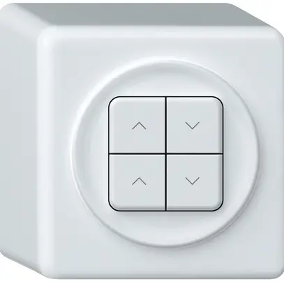 Attuatore per persiana KNX AP origin 4×tasti bianco 