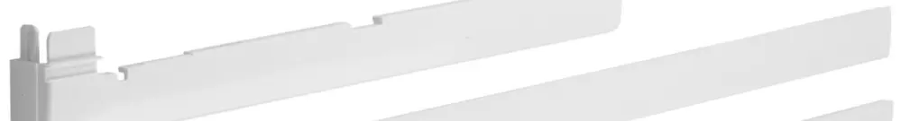 Cornice di elevazione Hager volta 3-file 348×630×9mm IP30 bianco puro 
