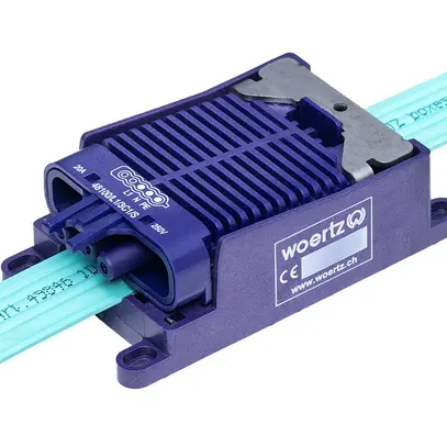 Boîte de raccordement rapide Woertz pour câble plat Power 5×2.5mm² 3P C1 L1 
