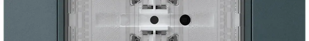 Poussoir KNX ENC KTR p.2×touches 4×points actionnables LED anthracite 