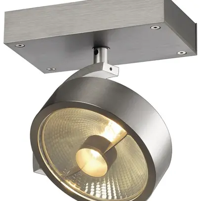 Plafoniera SLV KALU, GU10 75W IP20 alu spazzolato 