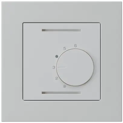 Thermostate d'ambiance ENC kallysto.pro gris clair sans interrupteur 