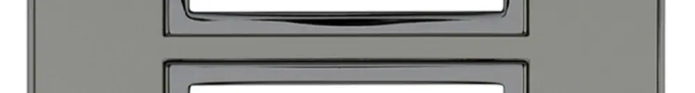 Intestazione INC Legrand Arteor 2×1 verticale 92×157mm Stainless Steel 