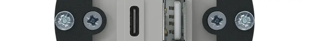 Intérieur pour prise de charge USB Hager 18W PD 1×type A 1×type C 