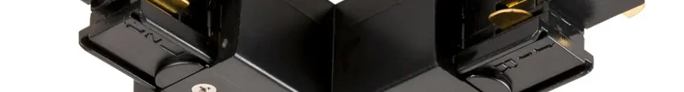 Raccord en L SLV S-TRACK DALI 7 pôles noir 