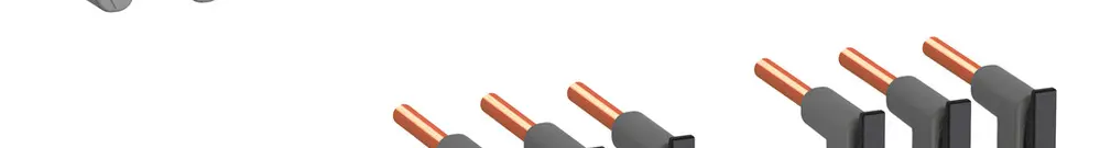 Set di connettori stella/triangolo ABB BEY16-4KF, per AF09K…AF16K 3P Push-In 