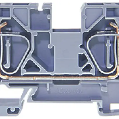 Borne de passage joignable WZ 2.5…16mm² 65A 600V ressort 2×1 rail DIN 35mm gr 