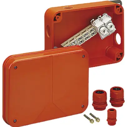 Boîte dérivation AP WKE 54 278×208×108mm, IK07 E90, IP67 