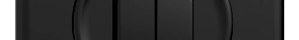 Tasto INC STANDARDdue 2×A-R/1P nero 