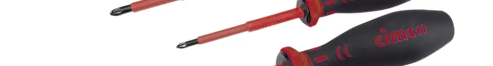 Set di cacciavite intaglio croce PH+PZ 1000V 6 pezzi 