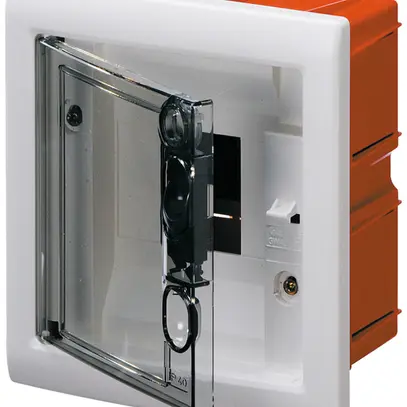 Quadro di distribuzione INC Gewiss 40 CDI 1 fila 4UM porta IP40 120×160×97mm 