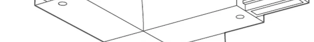 T-Verbinder Lytespan 3, links silber 