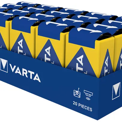 Batterie Alkali VARTA Industrial 9V 1 Stück 