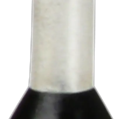 Embout de câble type B isolé 1.5mm²/18mm noir 
