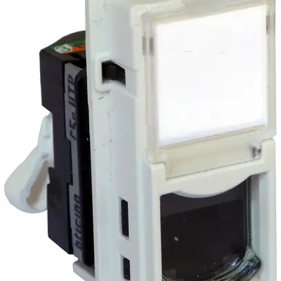 Prise de données Living Now catégorie 5E UTP 1 module blanc 