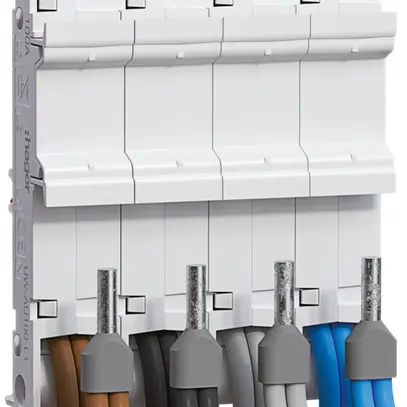 Adaptateur universel Hager uniway 72mm, 100A, 4P, L1L2L3N 