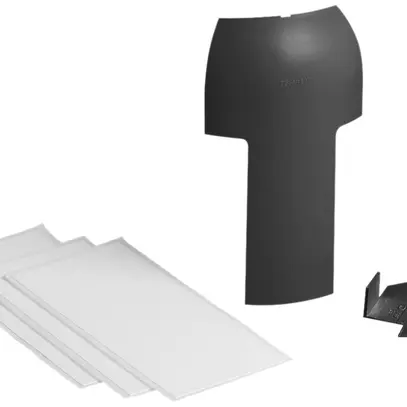 Raccordo Hager per SL20080 nero 