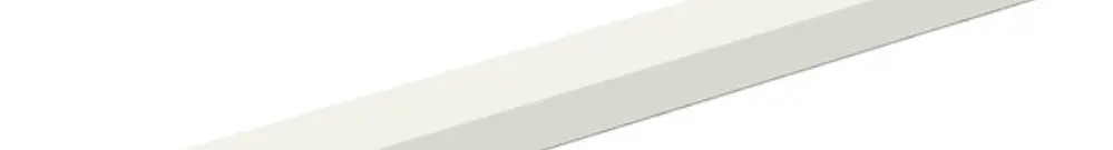 Couvercle de fermeture LINEAlock 1437mm, blanc 
