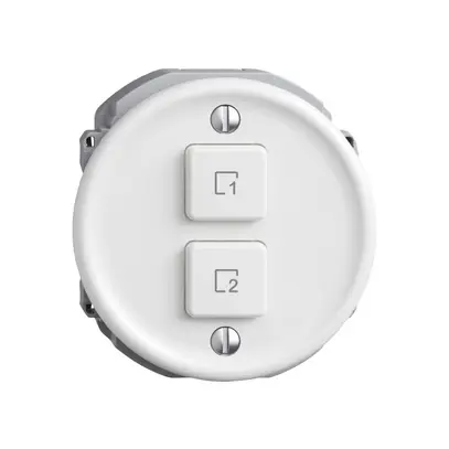 Commande pour poussoir scènes STANDARDdue Wiser 2 scènes 2t bc 