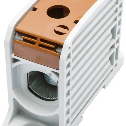 Blocco di distribuzione Bals RKA 185 1P 353A 1×ingresso 1×usc.10…95mm² marrone 