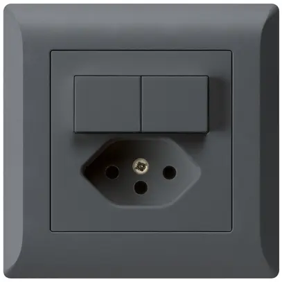 Combinaison ENC 2×A-R/1P+T13 anthracite kallysto.line 