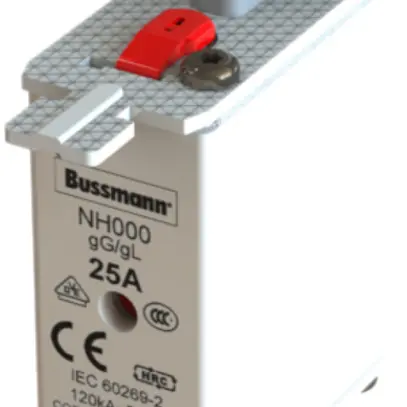 Fusibile HPC Eaton gL/gG NH-000 500V 25A 