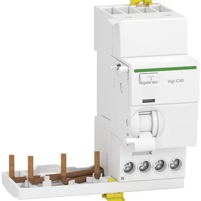 Blocco FI Schneider Electric Clario iC40 Vigi 3LN, 40A, 30mA tipo A 