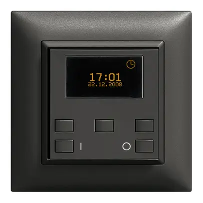 Minuteur astro. ENC ON-OFF 1c/1t ZEP EDIZIOdue noir 