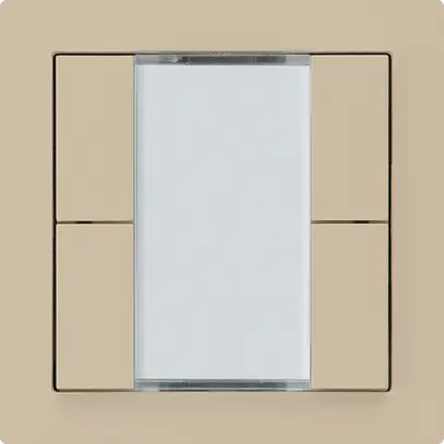 Tasto INC kallysto A KNX 4× s/e-link beige 