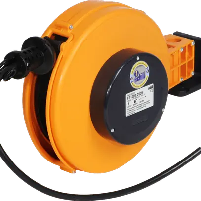 Enrouleur de câble autom.5m 5×1.5mm², FT 260.0505 