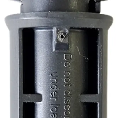 Prise mobile PV ELBRO MC4 6mm² noir 